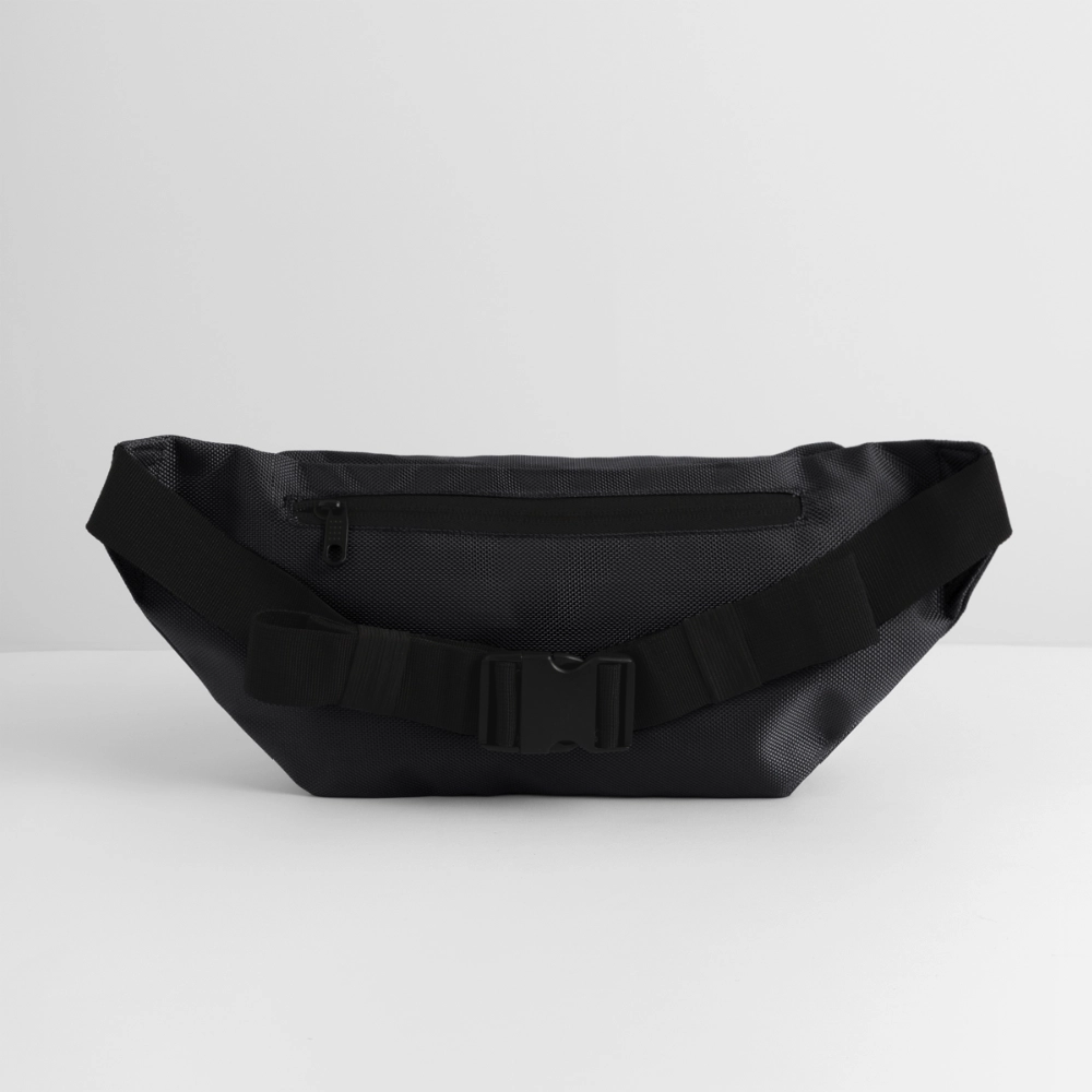 Large Crossbody Hip Bag - black