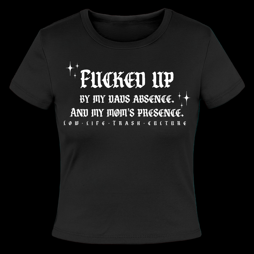 Daddy’s Absence Women’s Tee - black