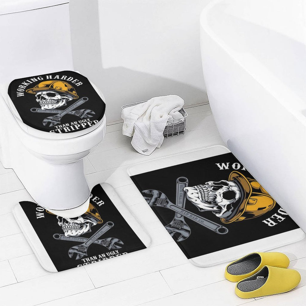 Bathroom 4-Piece Set(One-sided Printing)