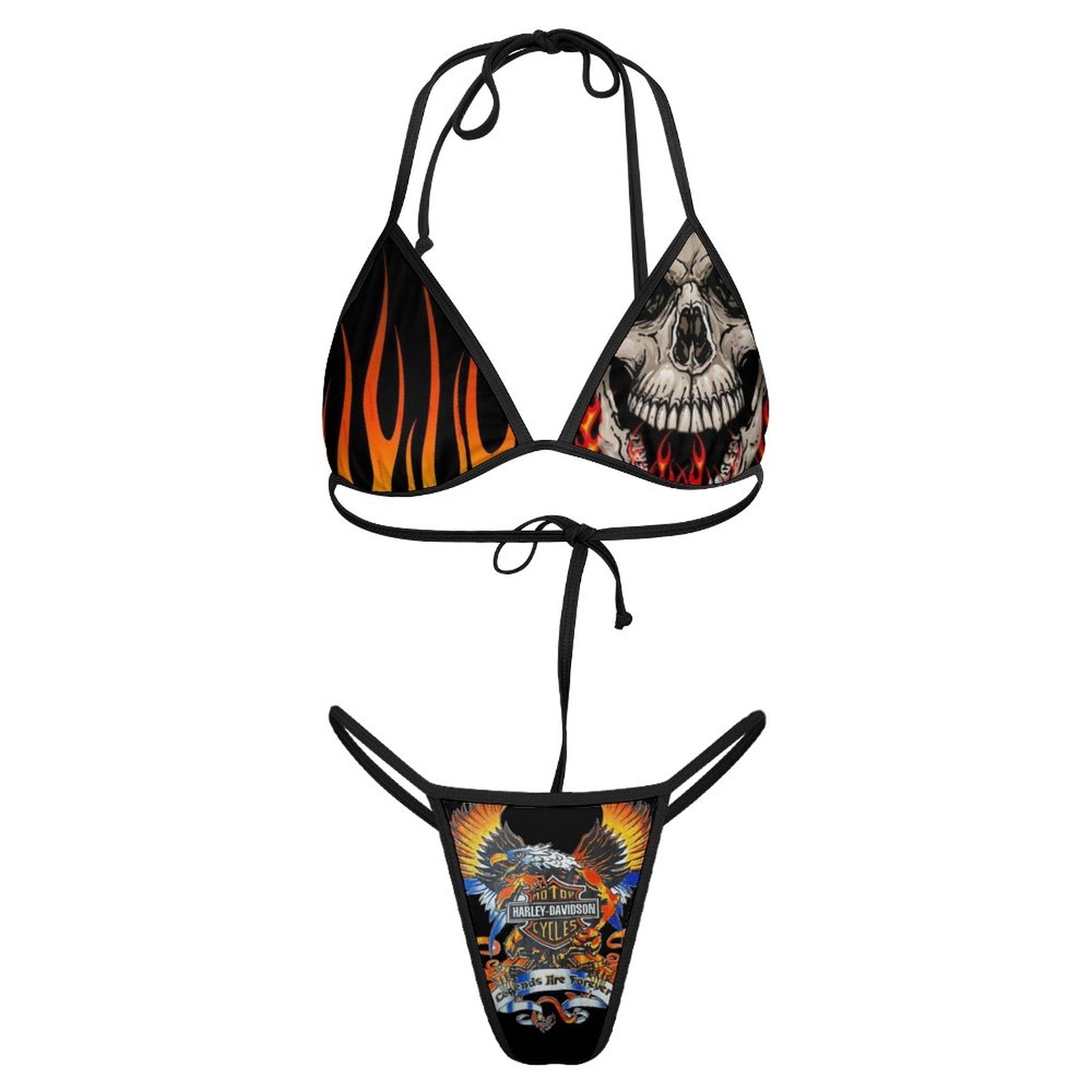 2-Piece Bikini Thong- Harley Davidson