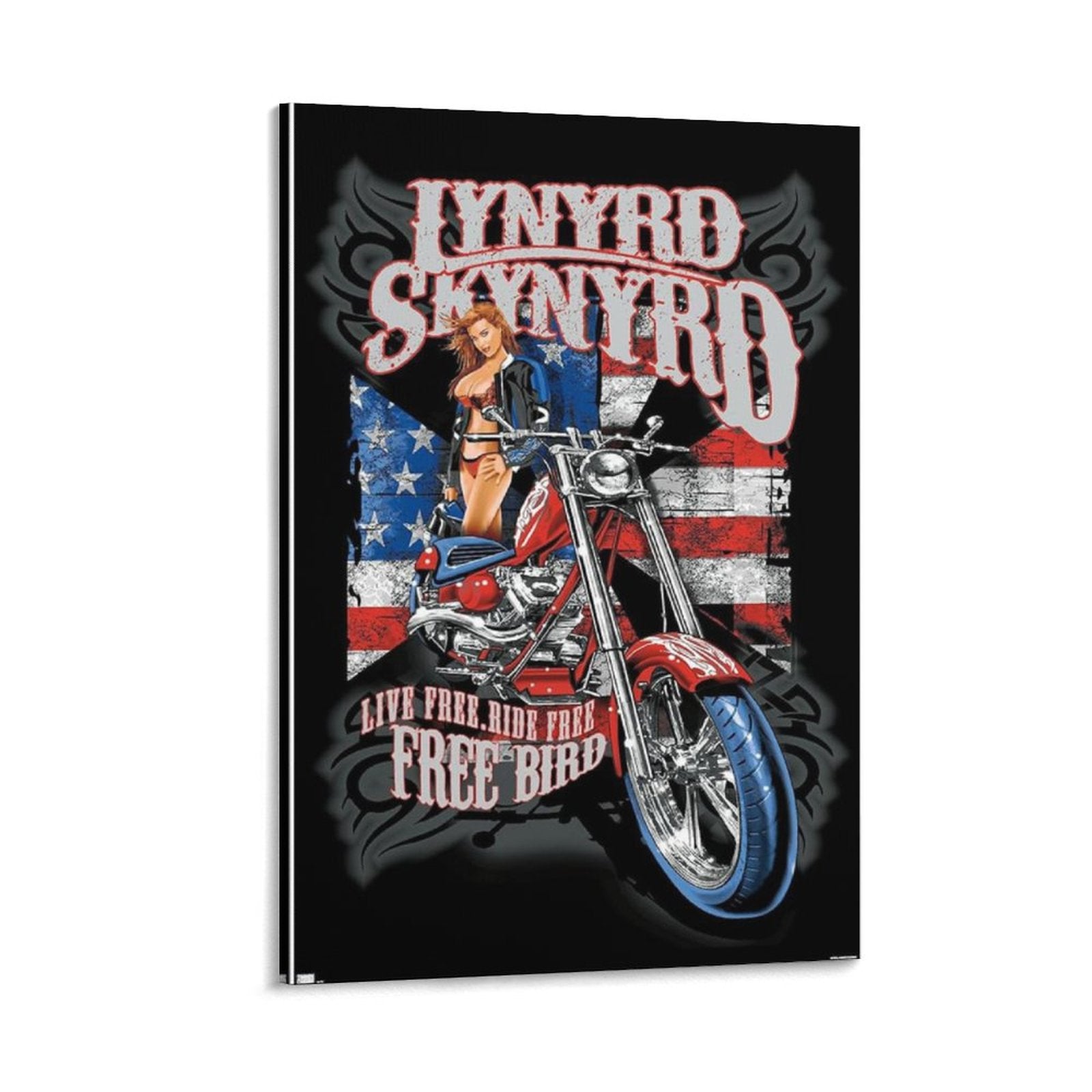 Modern Framed Canvas Wall Art Print–Large Wooden Frame for Living Room-8"x12"/16"×24"