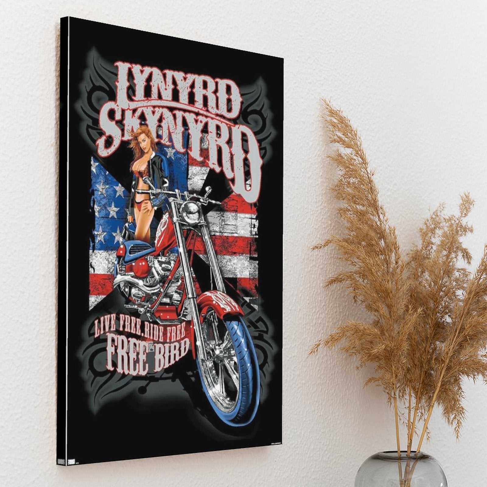Modern Framed Canvas Wall Art Print–Large Wooden Frame for Living Room-8"x12"/16"×24"
