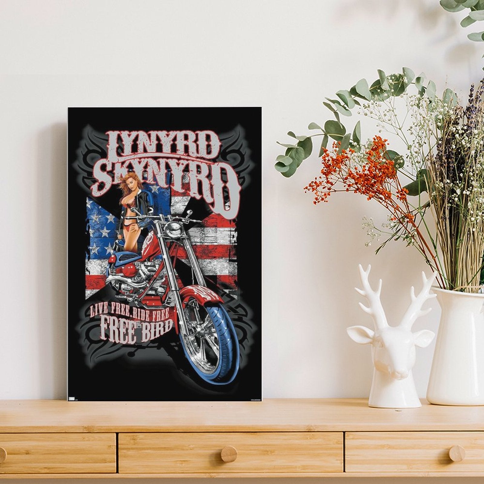 Modern Framed Canvas Wall Art Print–Large Wooden Frame for Living Room-8"x12"/16"×24"