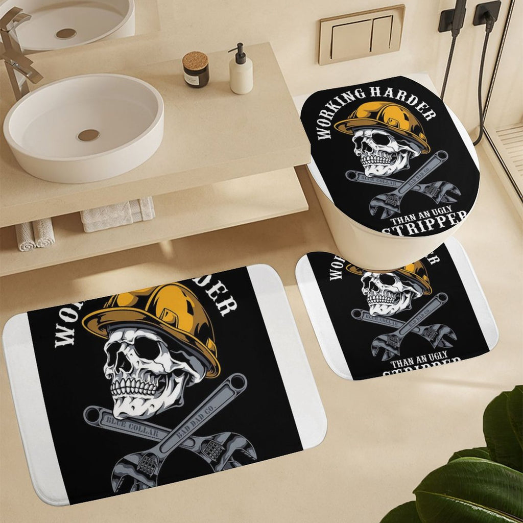 Bathroom 4-Piece Set(One-sided Printing)
