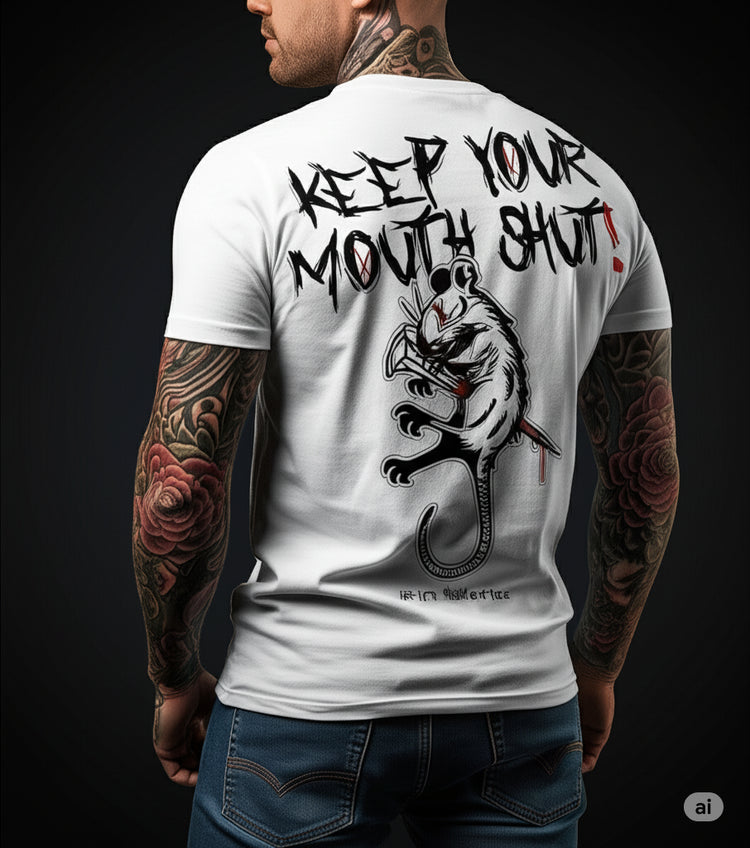 Keep Your Mouth Shut- T Shirt