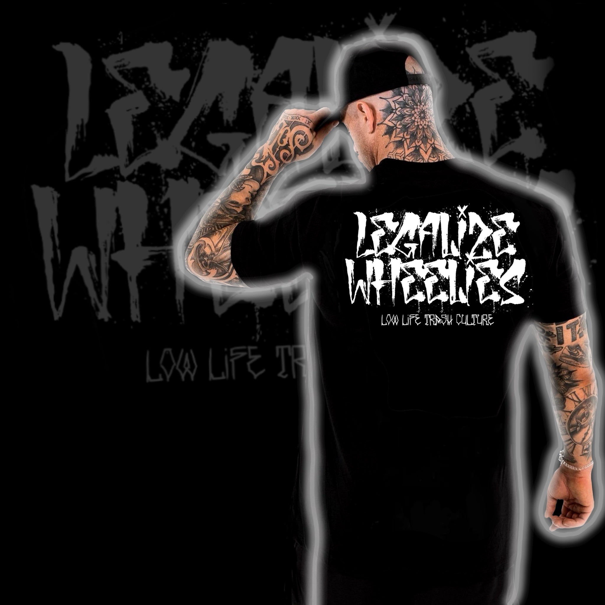 Legalize Wheelies-  T shirt