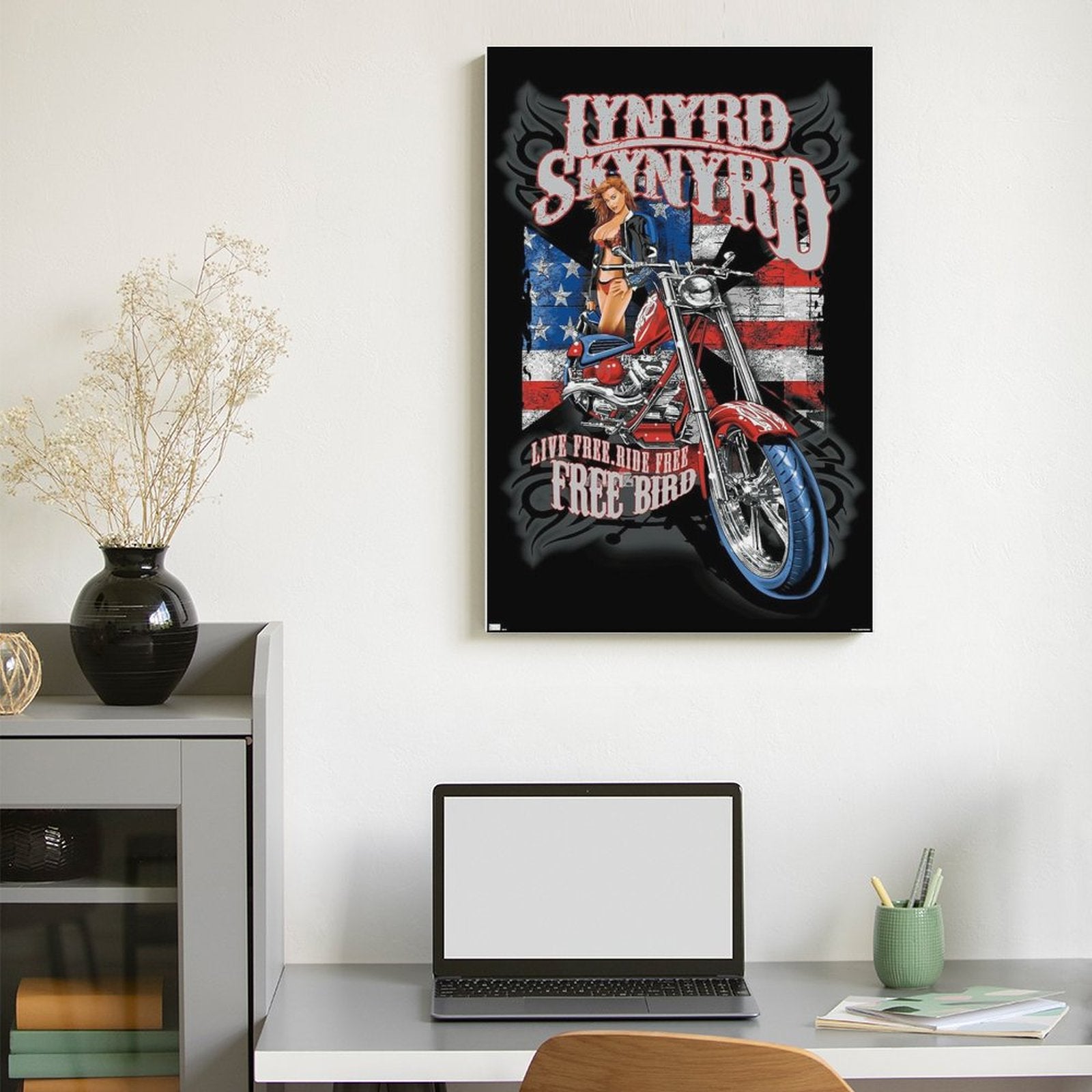 Modern Framed Canvas Wall Art Print–Large Wooden Frame for Living Room-8"x12"/16"×24"