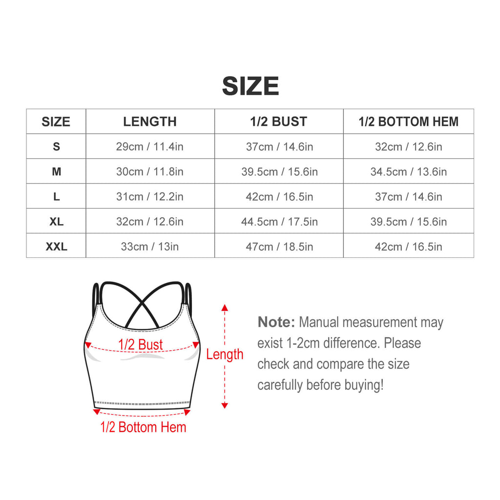 Workout Crop Yoga Tank Racer Back