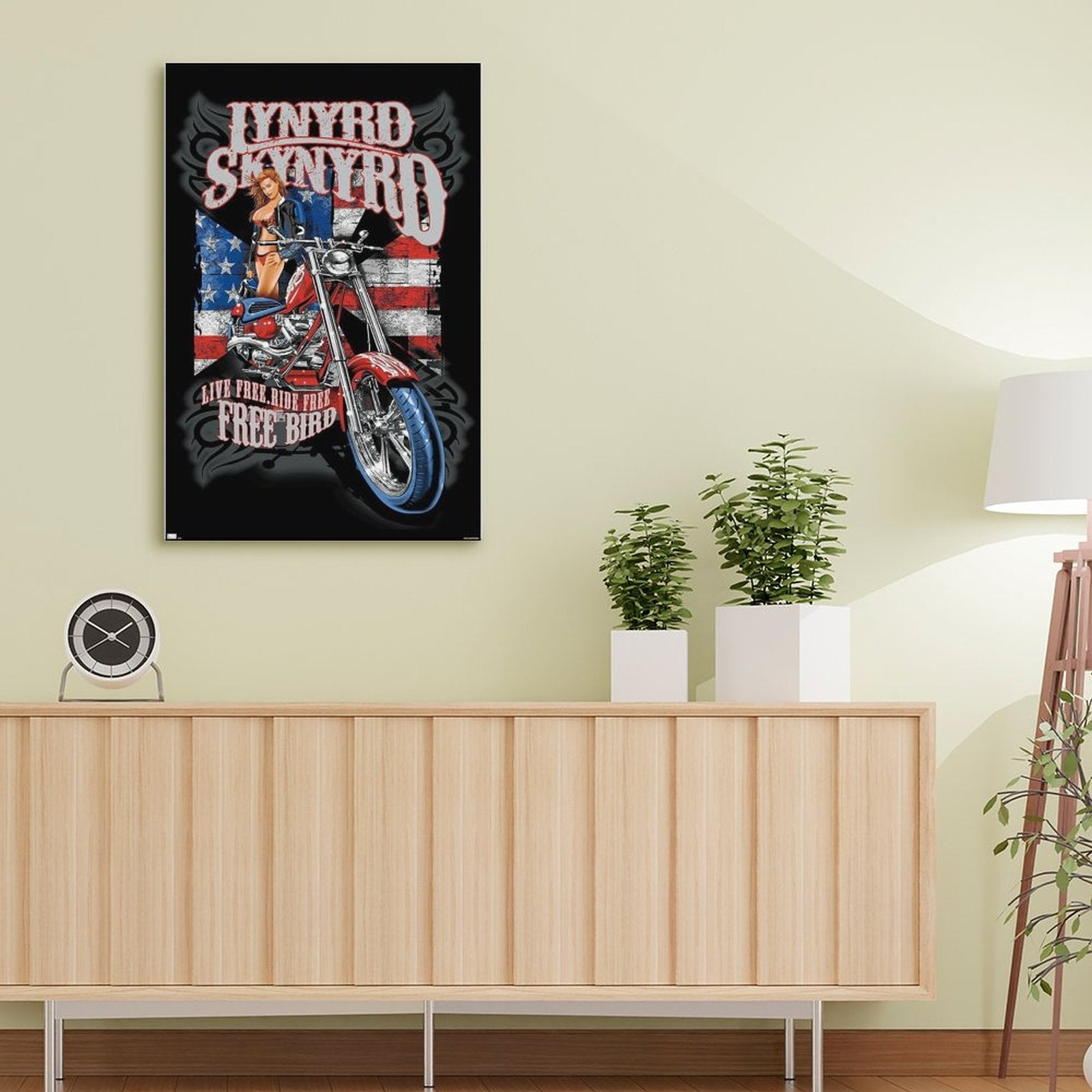 Modern Framed Canvas Wall Art Print–Large Wooden Frame for Living Room-8"x12"/16"×24"